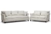 Mckenna Beige Linen Modern 2-peice Sofa Set by Baxton Studio - BAX-BH-63801 - Image 1 of 0