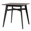 Tarana 5 Piece Counter Height Dining Room Set in Cream and Black Finish by Baxton Studio - BAX-CS002P-Black/Cream-5PC - Image 3 of 0