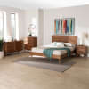 Demeter 6 Piece Queen Bedroom Set in Walnut Brown Finish by Baxton Studio - BAX-Demeter-Ash Walnut - Image 1 of 0