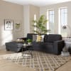 Nevin Modern and Contemporary Dark Grey Sectional with Left Facing Chaise by Baxton Studio - BAX-J099S-Dark Grey-LFC - Image 1 of 0