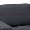 Nevin Modern and Contemporary Dark Grey Sectional with Right Facing Chaise by Baxton Studio - BAX-J099S-Dark Grey-RFC - Image 4 of 0