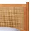 Jenn 6 Piece Queen Bedroom Set in Golden Brown Finish by Baxton Studio - BAX-Jenn-Distressed/NT - Image 4 of 0
