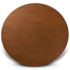 Liese 7 Piece Round Table Dining Room Set in Walnut Brown Finish by Baxton Studio - BAX-Liese-Walnut-7PC - Image 5 of 0
