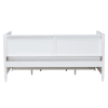 Lowri Traditional 3-Drawer Twin Daybed in White Finish by Baxton Studio - BAX-Lowri-White-Daybed-3DW-Twin - Image 4 of 0
