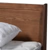 Macayle Platform Queen Bed in Ash Walnut Finish by Baxton Studio - BAX-MG0004-2-Ash Walnut-Queen - Image 5 of 0