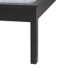 Cascadia Wingback Platform Queen Bed in Ebony Black Finish by Baxton Studio - BAX-MG0225-Ebony Black-Queen - Image 5 of 0