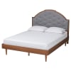 Ardelle Platform Queen Bed in Walnut Brown by Baxton Studio - BAX-MG9776/97151-Queen - Image 2 of 0