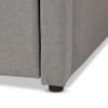 Parkson Daybed with Trundle in Grey Fabric Finish by Baxton Studio - BAX-Parkson-Grey-Daybed - Image 4 of 0
