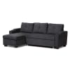 Lianna Modern and Contemporary Dark Grey Sectional by Baxton Studio - BAX-R8068-Dark Grey-Rev-SF - Image 4 of 0
