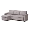 Lianna Modern and Contemporary Light Grey Sectional by Baxton Studio - BAX-R8068-Light Grey-Rev-SF - Image 4 of 0