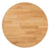 Donato 5 Piece Round Dining Room Set in Oak Brown and Rattan Brown by Baxton Studio - BAX-RH256C-Natural Rattan-Round-5PC - Image 4 of 0