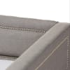 Raymond Daybed with Trundle in Grey Fabric Finish by Baxton Studio - BAX-Raymond-Grey-Daybed - Image 3 of 0
