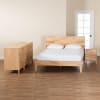 Hosea Japandi Queen Bed in Natural Finish by Baxton Studio - BAX-SW8588-Natural-Queen - Image 3 of 0
