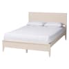 Primrose Platform Queen Bed in Ivory Finish by Baxton Studio - BAX-SW8596-Ivory-Queen - Image 3 of 0