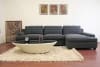 Kaspar Slate Gray Fabric Modern Sectional Sofa by Baxton Studio - BAX-TD0905 - Image 1 of 0