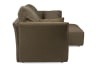 Baxton Studio Abbott Contemporary Brown Fabric Right Facing Sectional Sofa by Wholesale Interiors - BAX-TD4905-B - Image 4 of 0