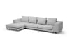 Twill Sectional Sofa by Baxton Studio - BAX-TD6301 - Image 2 of 0