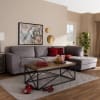 Petra Modern and Contemporary Gray Right Facing Sectional by Baxton Studio - BAX-U9380K-Grey-RFC-SF - Image 1 of 0