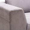 Petra Modern and Contemporary Gray Right Facing Sectional by Baxton Studio - BAX-U9380K-Grey-RFC-SF - Image 5 of 0
