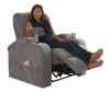 The Chiller Reclining Chair in "Bitter" Color Fabric by Catnapper - 1030-4-B - Image 3 of 0