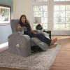 The Chiller Reclining Chair in "Bitter" Color Fabric by Catnapper - 1030-4-B - Image 4 of 0