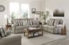 Westport 2 Piece Lay Flat Reclining Sofa Set in Metal Color Fabric by Catnapper - 1211-M-SET - Image 1 of 0