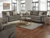 Tosh 2 Piece Reclining Sofa Set in Pewter Color Fabric by Catnapper - 127-SET - Image 1 of 0