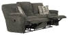 Tosh 2 Piece Reclining Sofa Set in Pewter Color Fabric by Catnapper - 127-SET - Image 5 of 0