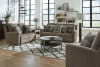 Calvin 2 Piece Reclining Sofa Set in Otter Fabric by Catnapper - 163-SET-O - Image 2 of 0