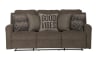 Calvin Reclining Sofa in Otter Fabric by Catnapper - 1631-O - Image 3 of 0