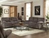 Reyes 2 Piece Lay Flat Reclining Set in Graphite Fabric by Catnapper - 240-G - Image 1 of 0