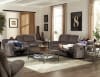 Reyes 2 Piece Lay Flat Reclining Set in Graphite Fabric by Catnapper - 240-G - Image 3 of 0
