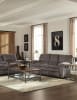 Reyes 2 Piece Lay Flat Reclining Set in Graphite Fabric by Catnapper - 240-G - Image 5 of 0