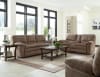 Reyes Lay Flat Reclining Sofa in Portabella Fabric by Catnapper - 2401-P - Image 5 of 0