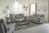 Sadler Reclining Console Loveseat in Mica Color Fabric by Catnapper - 2419-M - Image 5 of 0