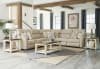 McPherson 5 Piece Reclining Sectional in Buff Chenille by Catnapper - 261-05 - Image 1 of 0