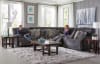 Burbank BUILD YOUR OWN Reclining Sectional in Smoke Fabric by Catnapper - 281-S-BYO - Image 2 of 0
