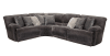Burbank BUILD YOUR OWN Reclining Sectional in Smoke Fabric by Catnapper - 281-S-BYO - Image 5 of 0
