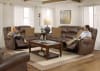 Pickett Reclining Sofa in Walnut Fabric by Catnapper - 3131 - Image 5 of 0