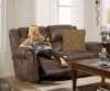 Pickett Rocking Reclining Loveseat in Walnut Fabric by Catnapper - 3132-2 - Image 2 of 0