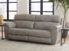 Costa Lay Flat Reclining Sofa in Putty Color Leather by Catnapper - 4071-P - Image 1 of 0