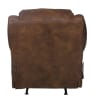 Hayden Oversized Chaise Rocker Recliner with Heat and Sensate Massage and X-tra Comfort Footrest in Auburn Fabric by Catnapper - 4107-2-A - Image 3 of 0