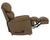 Harmony Chaise Rocker Recliner in Chestnut Fabric by Catnapper - 4268-2-CH - Image 5 of 0