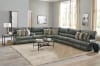 Como Build Your Own Reclining Sectional in Steel Leather by Catnapper - 436-BYO-S - Image 3 of 0