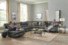 Como Build Your Own Reclining Sectional in Steel Leather by Catnapper - 436-BYO-S - Image 5 of 0