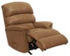 Bentley Chaise Rocker Recliner in Mushroom Leather Upholstery by Catnapper - 4404-2-M - Image 2 of 0