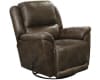 Cole Chaise Swivel Glider Recliner in Mink Fabric by Catnapper - 4566-5-M - Image 1 of 0