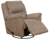 Cole Chaise Swivel Glider Recliner in Mink Fabric by Catnapper - 4566-5-M - Image 2 of 0
