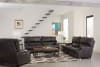Wembley Lay Flat Reclining Console Loveseat in Steel Leather by Catnapper - 4589-S - Image 2 of 0