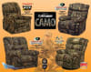 Cloud Nine Mossy Oak Camouflage Chaise Rocker Recliner by Catnapper - 4659-2-CAMO - Image 3 of 0
